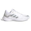 Adidas JUMP Novaflight Primegreen Womens Court Shoes (White-Silver Met-White)