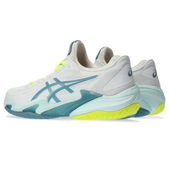Asics Gel Blast FF Womens Court Shoes (White-Soothing Sea) - Image 2