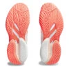 Asics Court FF 3 Womens Court Shoes (White-Sun Coral)