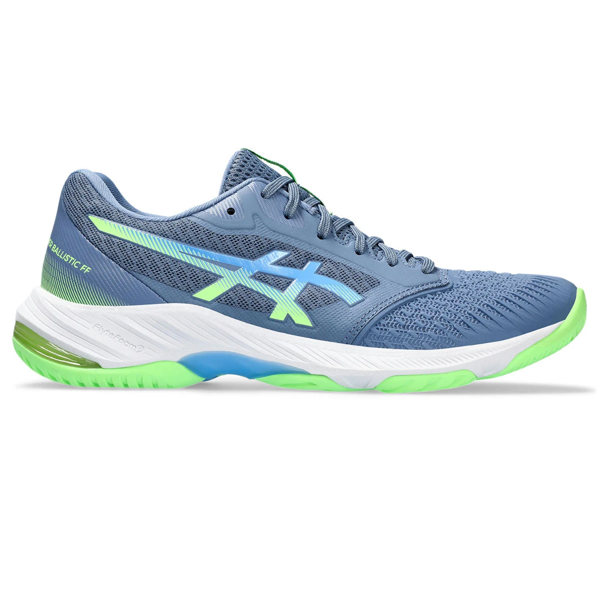 Asics Netburner Ballistic FF 3 Mens Court Shoes (Denim Blue-Water Scape) - Image 2