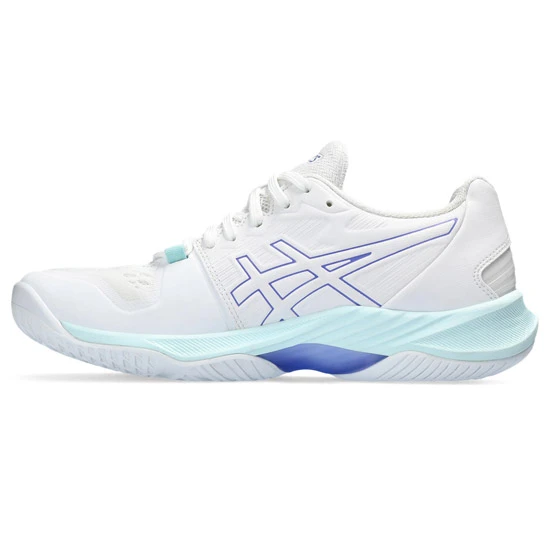 Asics Sky Elite FF 2 Womens Court Shoes (White-Blue Violet) - Image 2