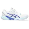 Asics Sky Elite FF 2 Womens Court Shoes (White-Blue Violet)