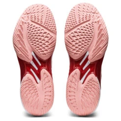 Asics Sky Elite FF 2 Womens Court Shoes (Frosted Rose-Cranberry)