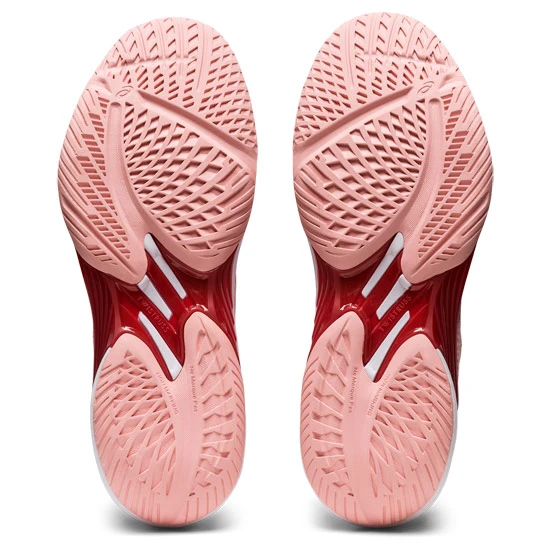 Asics Sky Elite FF 2 Womens Court Shoes (Frosted Rose-Cranberry)