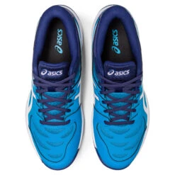 Asics Gel Beyond 6 Mens Court Shoes (Island Blue-White)