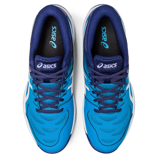 Asics Gel Beyond 6 Mens Court Shoes (Island Blue-White)