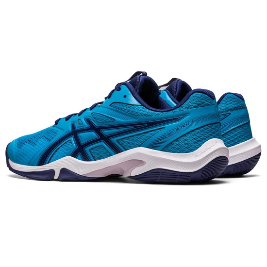 Asics Gel Blade 8 Mens Court Shoes (Island Blue-Indigo Blue) - Image 2