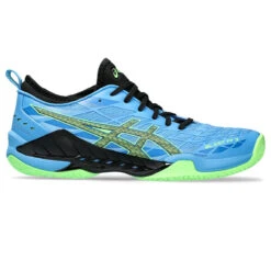Asics Gel Blast 3 FF Mens Court Shoes (Waterscape-Lime Burst)