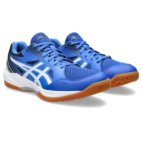 Asics Gel Task 3 Mens Court Shoes (Illusion Blue-White) - Image 3
