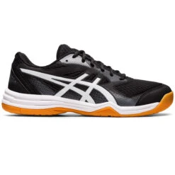 Asics Gel Upcourt 5 Mens Court Shoes (Black-White)