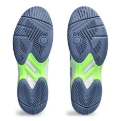 Asics Gel-Court Hunter Mens Court Shoes (Denim Blue-Lime Burst)