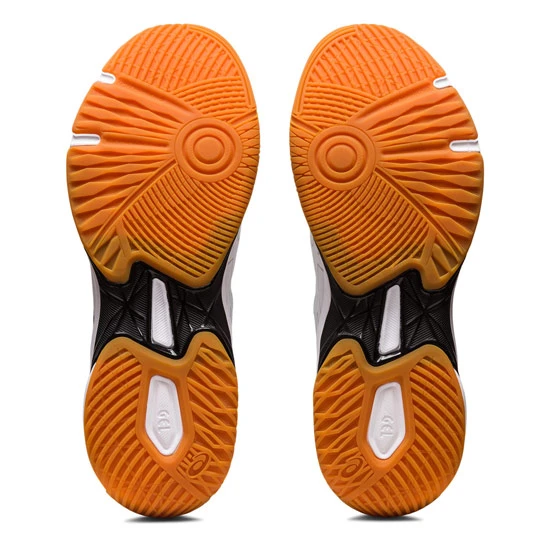 Asics Gel Rocket 11 Mens Court Shoes (White-Pure Silver) - Image 3