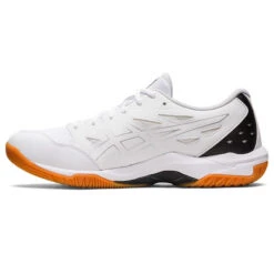 Asics Gel Rocket 11 Mens Court Shoes (White-Pure Silver)