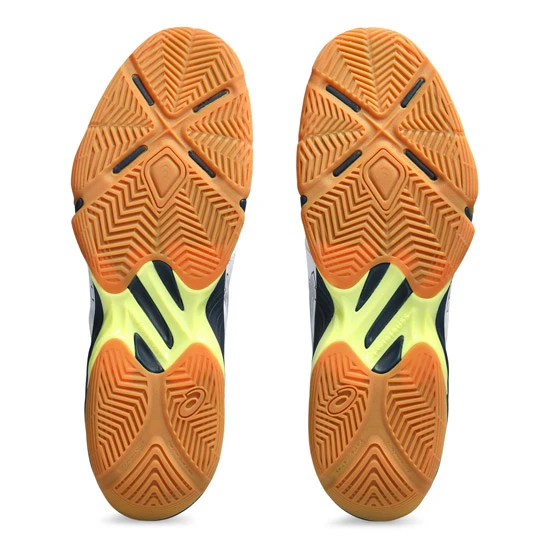 Asics Gel Blade FF Mens Court Shoes (White-Illusion Blue)