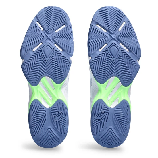 Asics Gel Blade FF Mens Court Shoes (White-Denim Blue) - Image 3