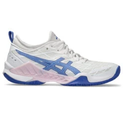 Asics Gel Blast FF 3 Womens Court Shoes (White-Sapphire)