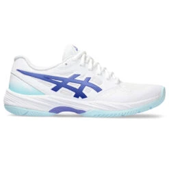 Asics Gel-Court Hunter Womens Court Shoes (White-Blue Violet)