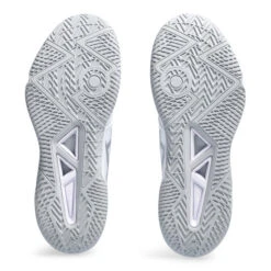 Asics Gel Tactic 12 Womens Court Shoes (White-Pure Silver)