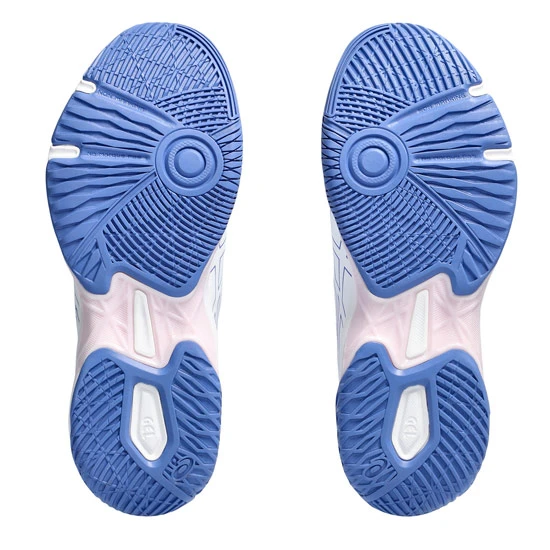 Asics Gel Rocket 11 Womens Court Shoes (White-Sapphire) - Image 2