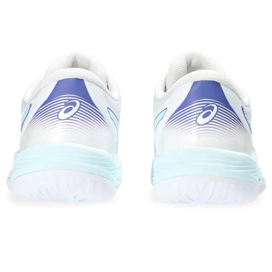 Asics Gel Beyond FF Womens Court Shoes (White-Aquamarine) - Image 4