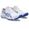 Asics Gel Beyond FF Womens Court Shoes (White-Sapphire)