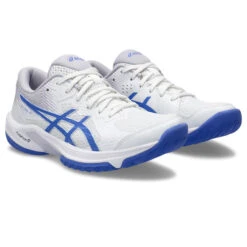 Asics Gel Beyond FF Womens Court Shoes (White-Sapphire)