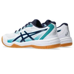 Asics Gel Upcourt 5 GS Junior Court Shoes (White-Peacoat)