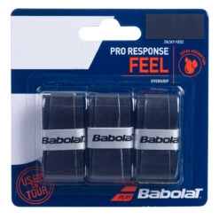 Babolat Pro Response Overgrip 3 Pack (Black)
