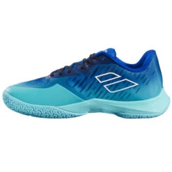 Babolat Shadow Tour Mens Wide Badminton Shoes (Ceramic Blue)