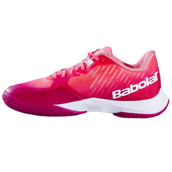 Babolat Shadow Tour 5 Womens Badminton Shoes (Raspberry) - Image 2