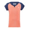Babolat Play Girls Cap Sleeve Top (Fluo Strike- Estate Blue)