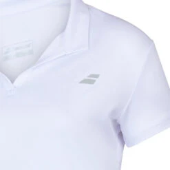 Babolat Play Girls Polo (White-White)