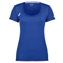 Babolat Play Girls Cap Sleeve Top (Sodalite Blue)