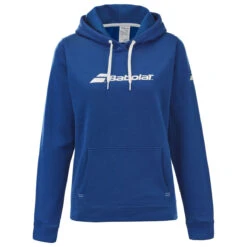 Babolat Exercise Junior Hooded Sweat Top (Sodalite Blue)