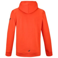 Babolat Exercise Junior Hooded Sweat Top (Fiesta Red)