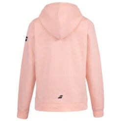 Babolat Exercise Junior Hooded Sweat Top (Tropical Peach)