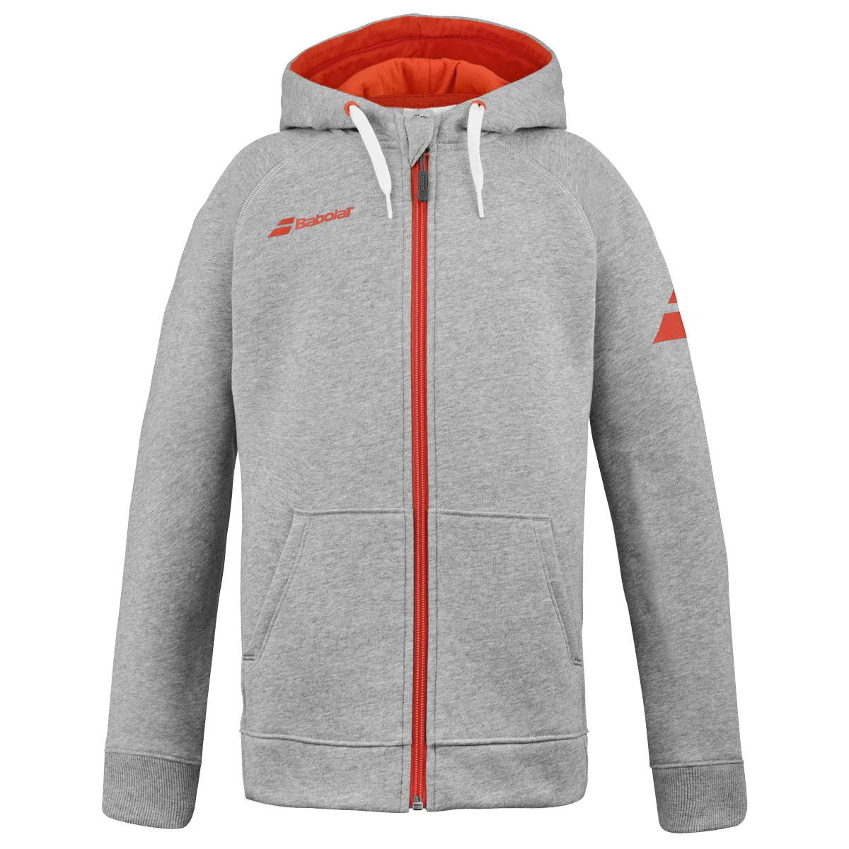 Babolat Exercise Junior Hooded Jacket (High Rise Heather) - Image 2