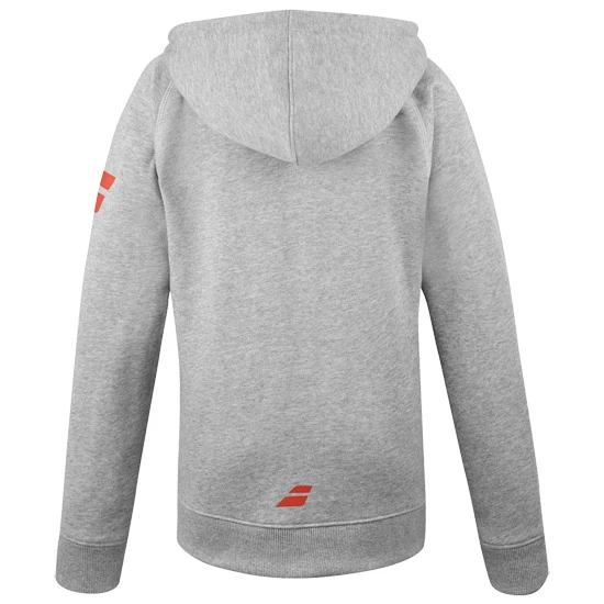 Babolat Exercise Junior Hooded Jacket (High Rise Heather)