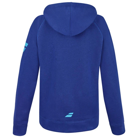 Babolat Exercise Junior Hooded Jacket (Sodalite Blue) - Image 2