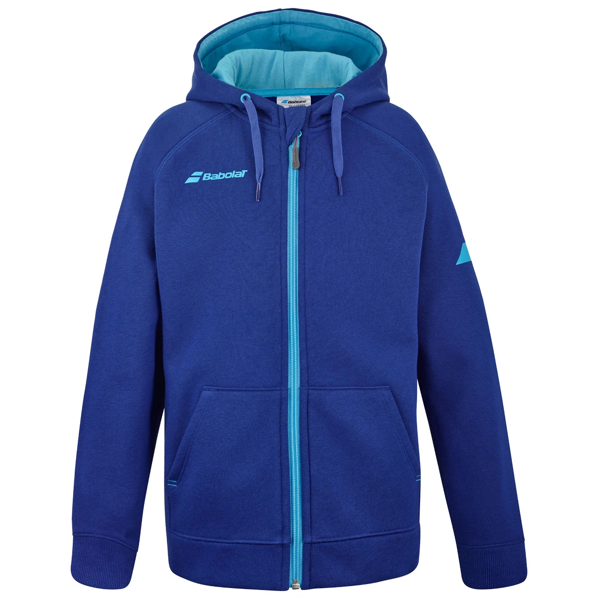 Babolat Exercise Junior Hooded Jacket (Sodalite Blue)