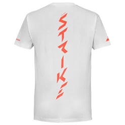 Babolat Strike Cotton JuniorTee (White-Strike Red)