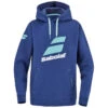 Babolat Exercise Junior Hooded Sweat Top (Estate Blue)