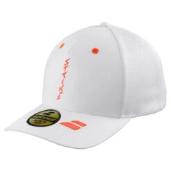 Babolat Curve Trucker Cap (White-Strike Red)