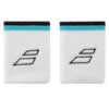 Babolat Logo Jumbo Wristband (White-Estate Blue)