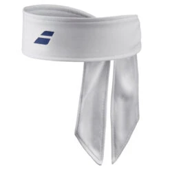 Babolat Tie Headband (White)