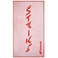 Babolat Medium Towel (White-Strike Red)