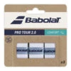Babolat Pro Tour 2.0 Overgrip-Pack Of 3 (White)