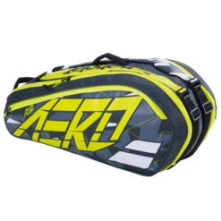 Babolat Pure Aero 6 Racket Bag (Grey-Yellow-White)