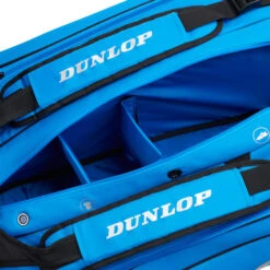 Dunlop FX Performance 12 Racket Thermo Bag (Black-Blue)