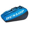 Dunlop FX Club 6 Racket Bag (Black-Blue)